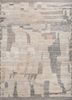 blythe ivory afghan wool hand knotted Rug - HeadShot