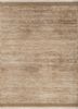  beige and brown afghan wool hand knotted Rug