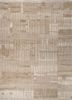 manifest beige and brown afghan wool hand knotted Rug - HeadShot