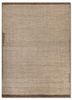 manifest beige and brown wool hand knotted Rug - HeadShot