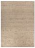 manifest beige and brown wool hand knotted Rug - HeadShot