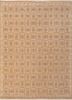 erbe red and orange wool hand knotted Rug - HeadShot