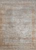 ivory ivory silk hand knotted Rug