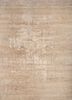 beige and brown beige and brown silk hand knotted Rug