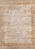 beige and brown beige and brown silk hand knotted Rug