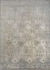gulmarg ivory silk hand knotted Rug - HeadShot