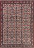 aalam red and orange wool hand knotted Rug - HeadShot aalam red and orange wool hand knotted Rug - HeadShot