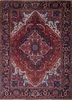 aalam red and orange wool hand knotted Rug - HeadShot aalam red and orange wool hand knotted Rug - HeadShot