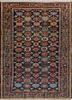 aalam blue wool hand knotted Rug - HeadShot aalam blue wool hand knotted Rug - HeadShot