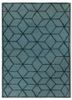 indusbar blue wool flat weaves Rug - HeadShot indusbar blue wool flat weaves Rug - HeadShot