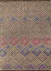 nuray beige and brown wool hand knotted Rug - HeadShot