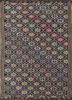 nuray beige and brown wool hand knotted Rug - HeadShot
