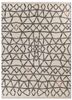 indusbar ivory wool flat weaves Rug - HeadShot
