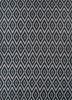  grey and black wool flat weaves Rug