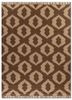 indusbar beige and brown wool flat weaves Rug - HeadShot indusbar beige and brown wool flat weaves Rug - HeadShot