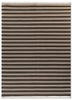 indusbar beige and brown wool flat weaves Rug - HeadShot
