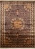 gulmarg blue silk hand knotted Rug - HeadShot gulmarg blue silk hand knotted Rug - HeadShot