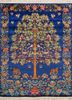 gulmarg blue silk hand knotted Rug - HeadShot gulmarg blue silk hand knotted Rug - HeadShot