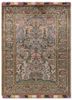 gulmarg blue silk hand knotted Rug - HeadShot gulmarg blue silk hand knotted Rug - HeadShot