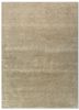 green green wool and silk hand knotted Rug