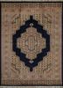 kiaan blue wool hand knotted Rug - HeadShot kiaan blue wool hand knotted Rug - HeadShot
