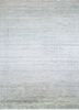 kairos grey and black wool hand knotted Rug - HeadShot