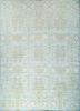 pansy blue wool hand knotted Rug - HeadShot pansy blue wool hand knotted Rug - HeadShot