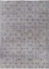 erbe blue wool hand knotted Rug - HeadShot erbe blue wool hand knotted Rug - HeadShot
