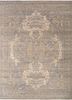 viscaya blue wool hand knotted Rug - HeadShot