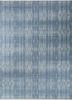  blue wool hand knotted Rug