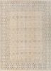 erbe ivory wool hand knotted Rug - HeadShot