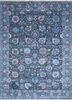 gulnar grey and black wool and viscose hand knotted Rug - HeadShot gulnar grey and black wool and viscose hand knotted Rug - HeadShot