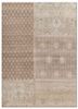 green green wool and silk hand knotted Rug