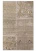  green wool and silk hand knotted Rug
