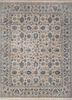 ivory ivory wool hand knotted Rug