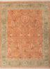 cyanna red and orange wool hand knotted Rug - HeadShot cyanna red and orange wool hand knotted Rug - HeadShot