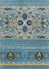 far east ivory wool hand knotted Rug - HeadShot
