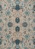  blue wool hand knotted Rug