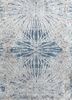chaos theory by kavi blue wool and bamboo silk hand knotted Rug - HeadShot chaos theory by kavi blue wool and bamboo silk hand knotted Rug - HeadShot