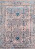 far east pink and purple wool and bamboo silk hand knotted Rug - HeadShot far east pink and purple wool and bamboo silk hand knotted Rug - HeadShot