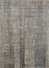grey and black grey and black wool and bamboo silk hand knotted Rug