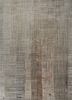 beige and brown beige and brown wool and bamboo silk hand knotted Rug