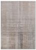 grey and black grey and black wool and bamboo silk hand knotted Rug