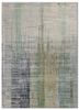 unstring by kavi grey and black wool and bamboo silk hand knotted Rug - HeadShot unstring by kavi grey and black wool and bamboo silk hand knotted Rug - HeadShot