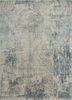 grey and black grey and black wool and bamboo silk hand knotted Rug