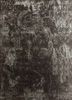 grey and black grey and black wool and bamboo silk hand knotted Rug