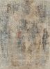 beige and brown beige and brown wool and bamboo silk hand knotted Rug