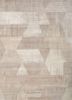 ivory ivory wool and bamboo silk hand knotted Rug