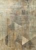 unstring by kavi grey and black wool and bamboo silk hand knotted Rug - HeadShot unstring by kavi grey and black wool and bamboo silk hand knotted Rug - HeadShot