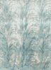 tattvam blue wool and bamboo silk hand knotted Rug - HeadShot